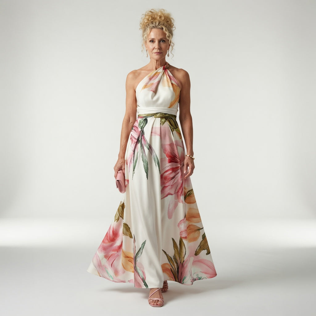 Lightweight Floral Maxi Dress