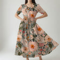 Clean Floral Dress