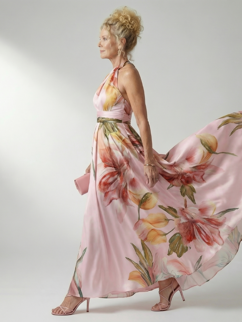 Lightweight Floral Maxi Dress