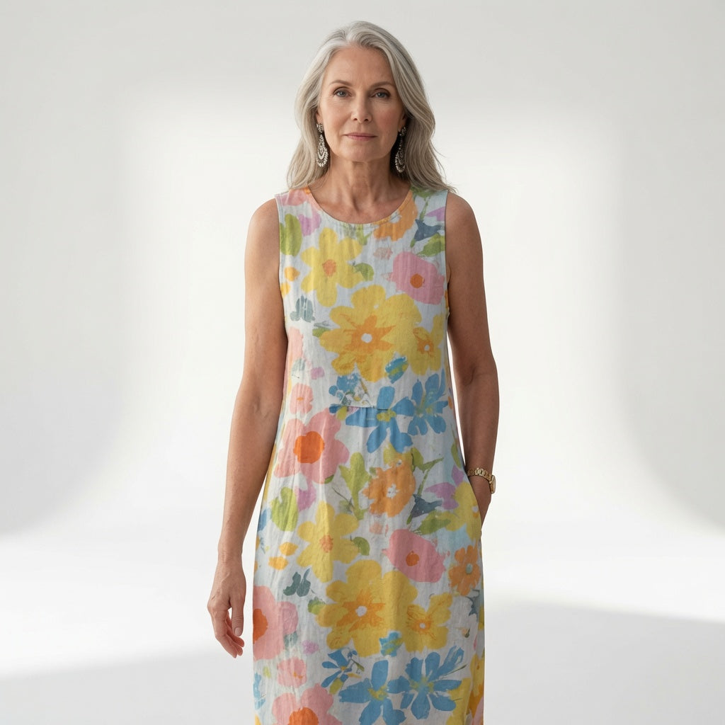 Textured Midi Dress
