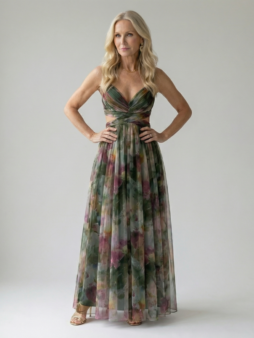 Soft Wrap Maxi Dress