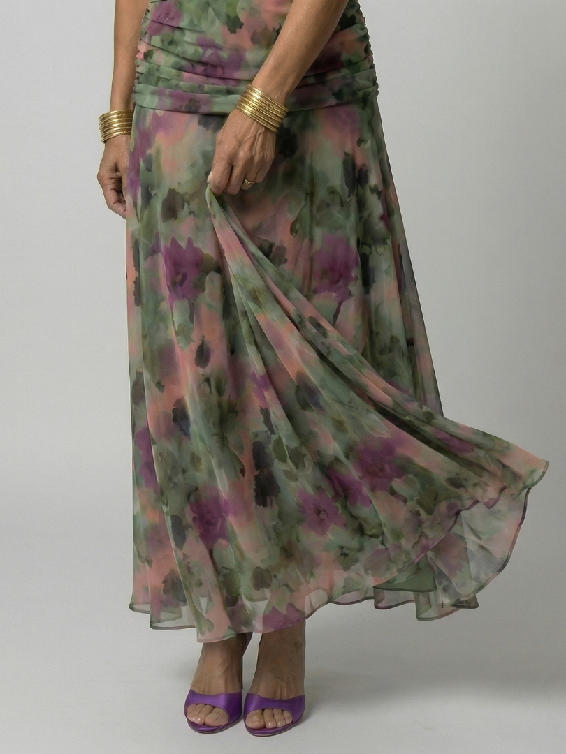 Casual Off Shoulder Midi Dress