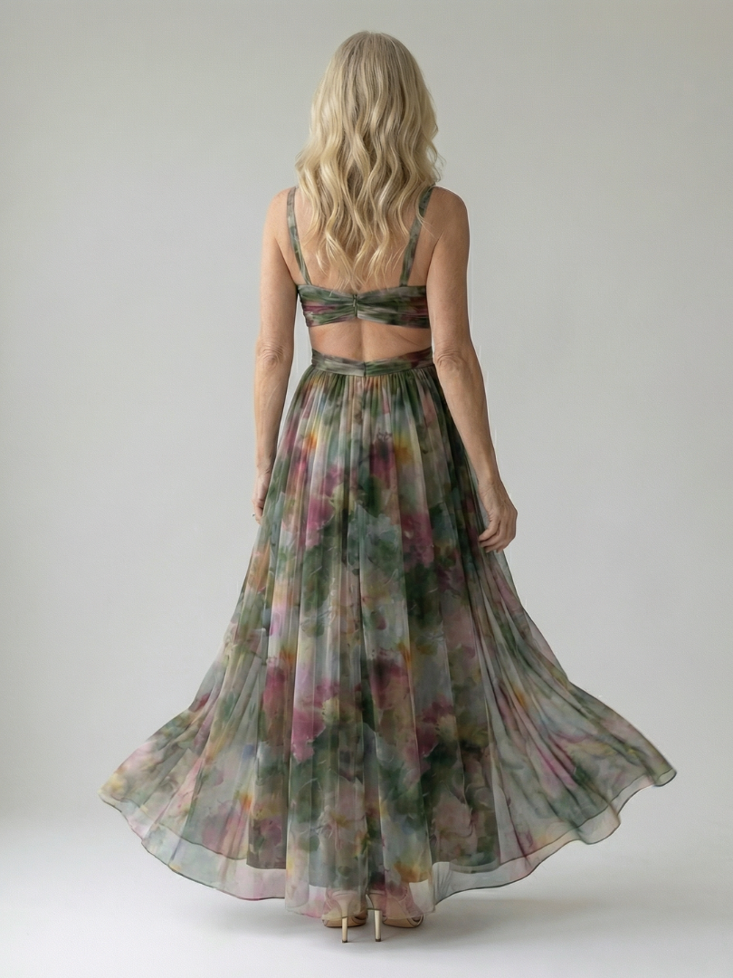 Soft Wrap Maxi Dress