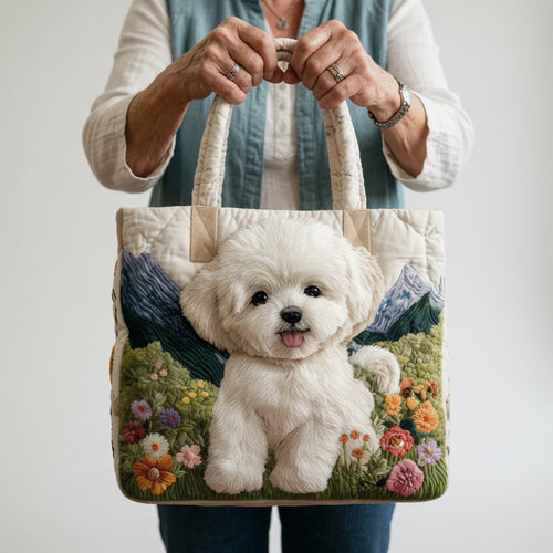 Artisan Tote Bag Enchanted Dog