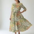 Comfortable Floral Dress - Style 3