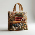 Artisan Tote Bag Floral Pattern - Style 2