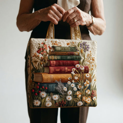 Artisan Tote Bag Floral Pattern - Style 2