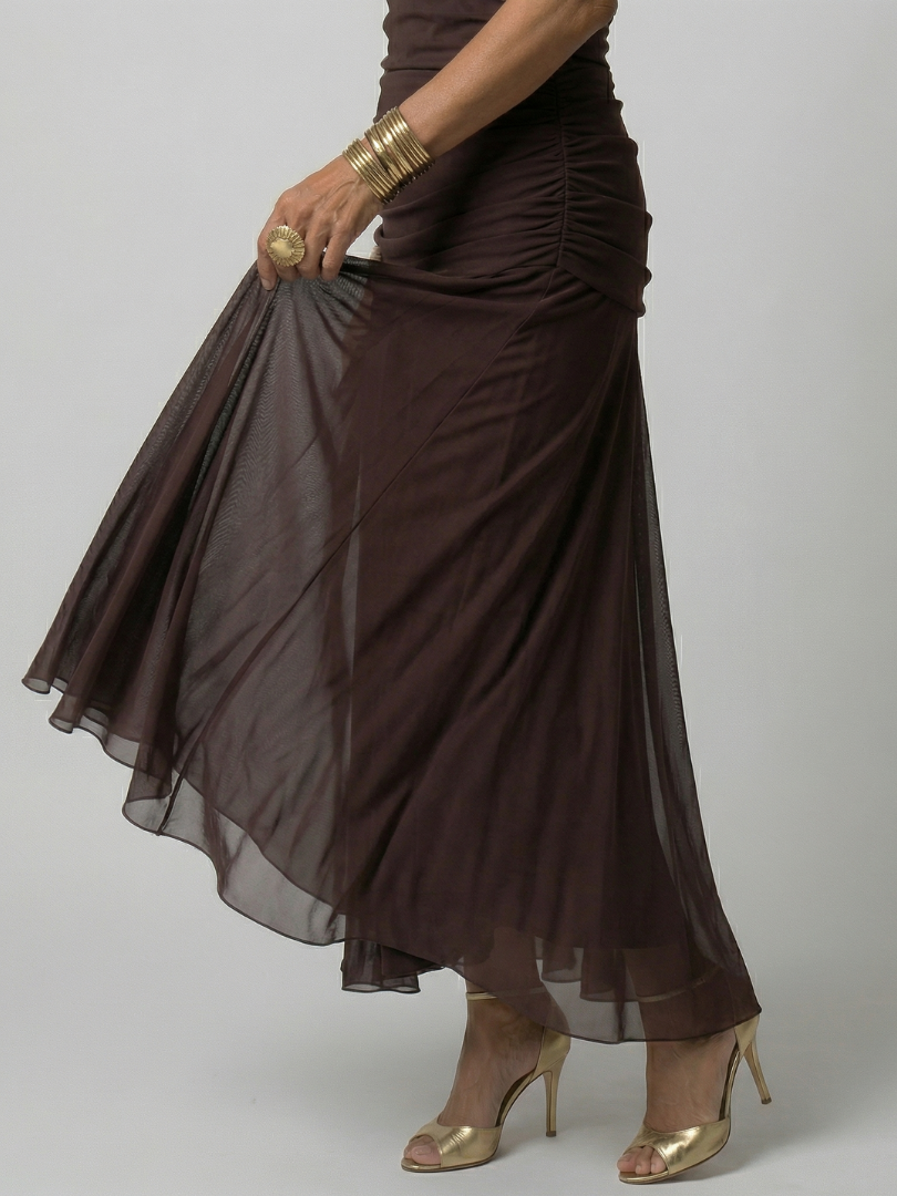 Casual Off Shoulder Midi Dress