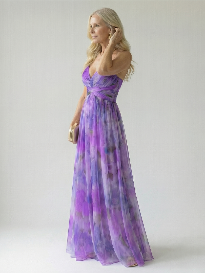 Soft Wrap Maxi Dress