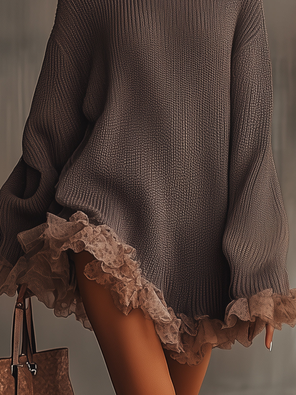 Warm Sweater Dress Everyday Elegance