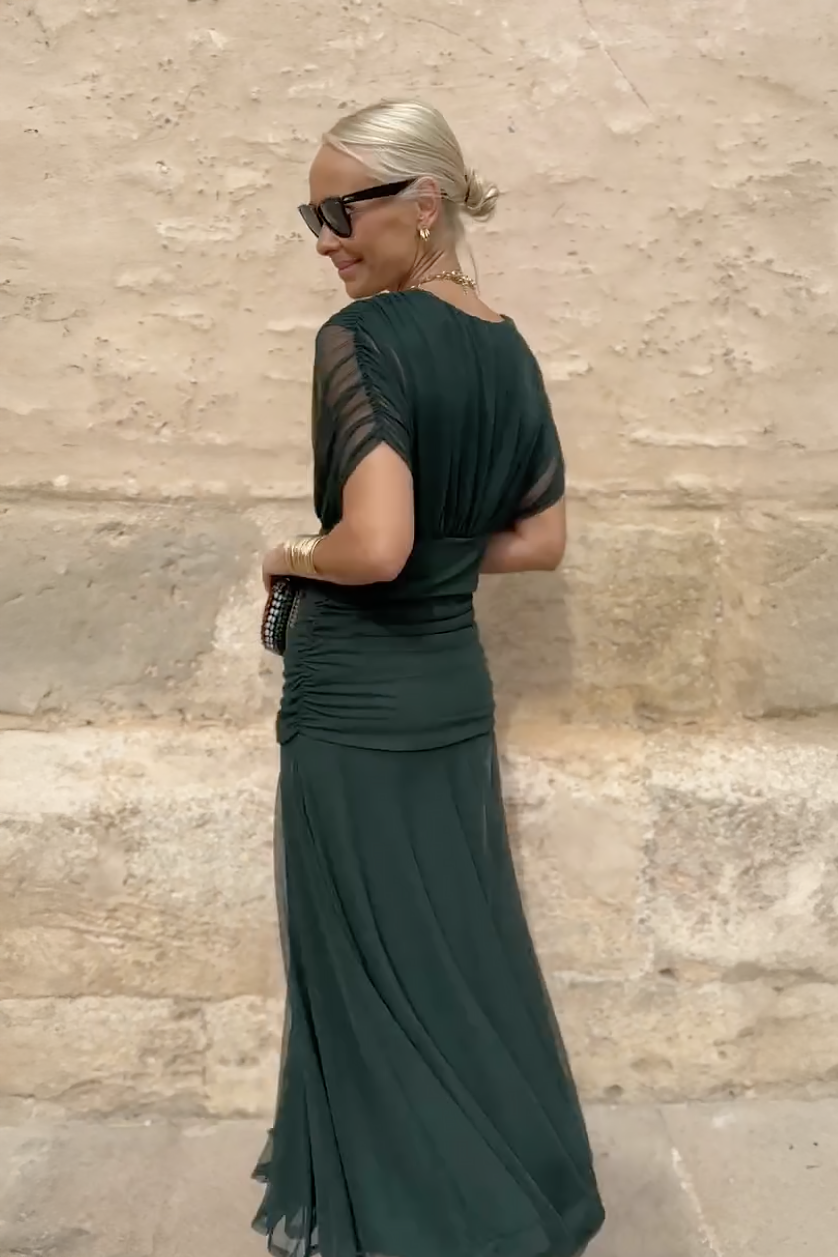 Elegant Silk Dress