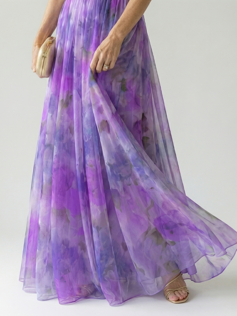 Soft Wrap Maxi Dress
