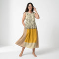 Lightweight Polka Dot Midi Dress
