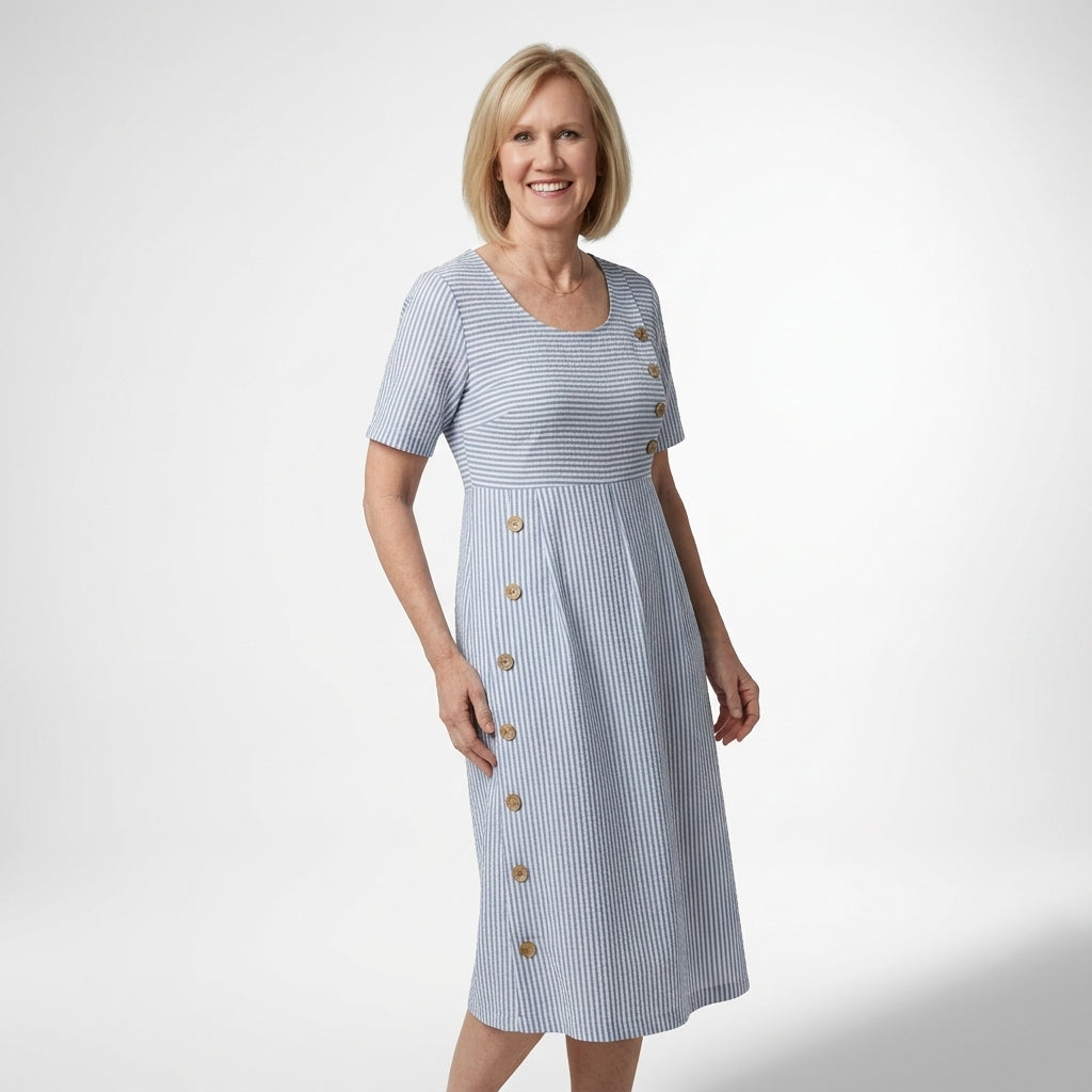 Casual Midi Dress - Anela