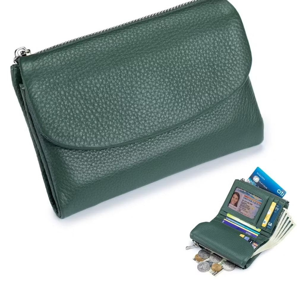 Elegant Leather Wallet Practical Organization