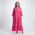 Button Front Midi Dress