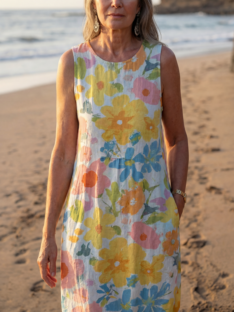 Textured Midi Dress
