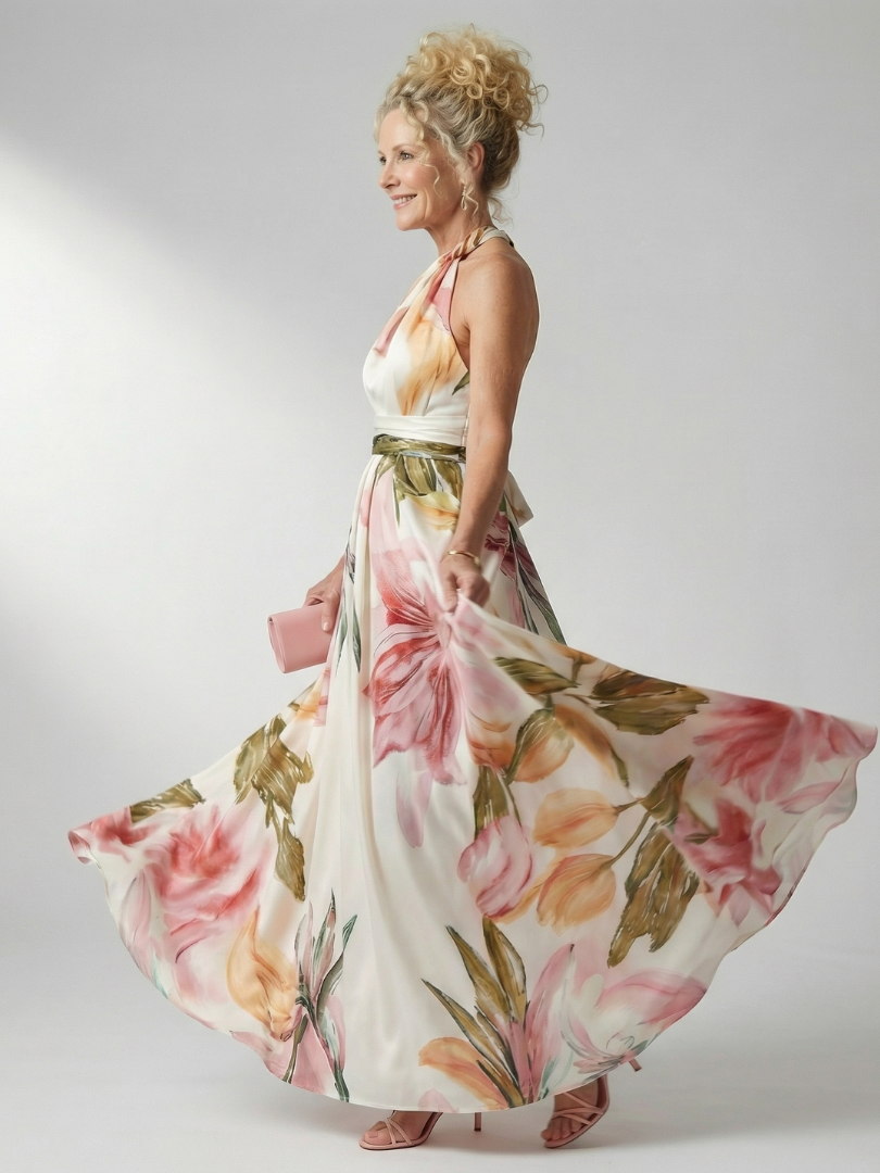 Lightweight Floral Maxi Dress