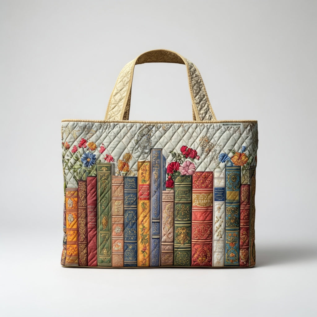 Artisan Tote Bag Enchanted Library
