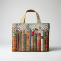 Artisan Tote Bag Enchanted Library