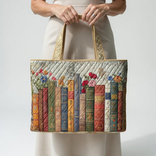 Artisan Tote Bag Enchanted Library