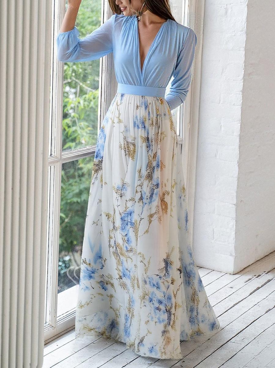Floral Maxi Dress Eternal Elegance