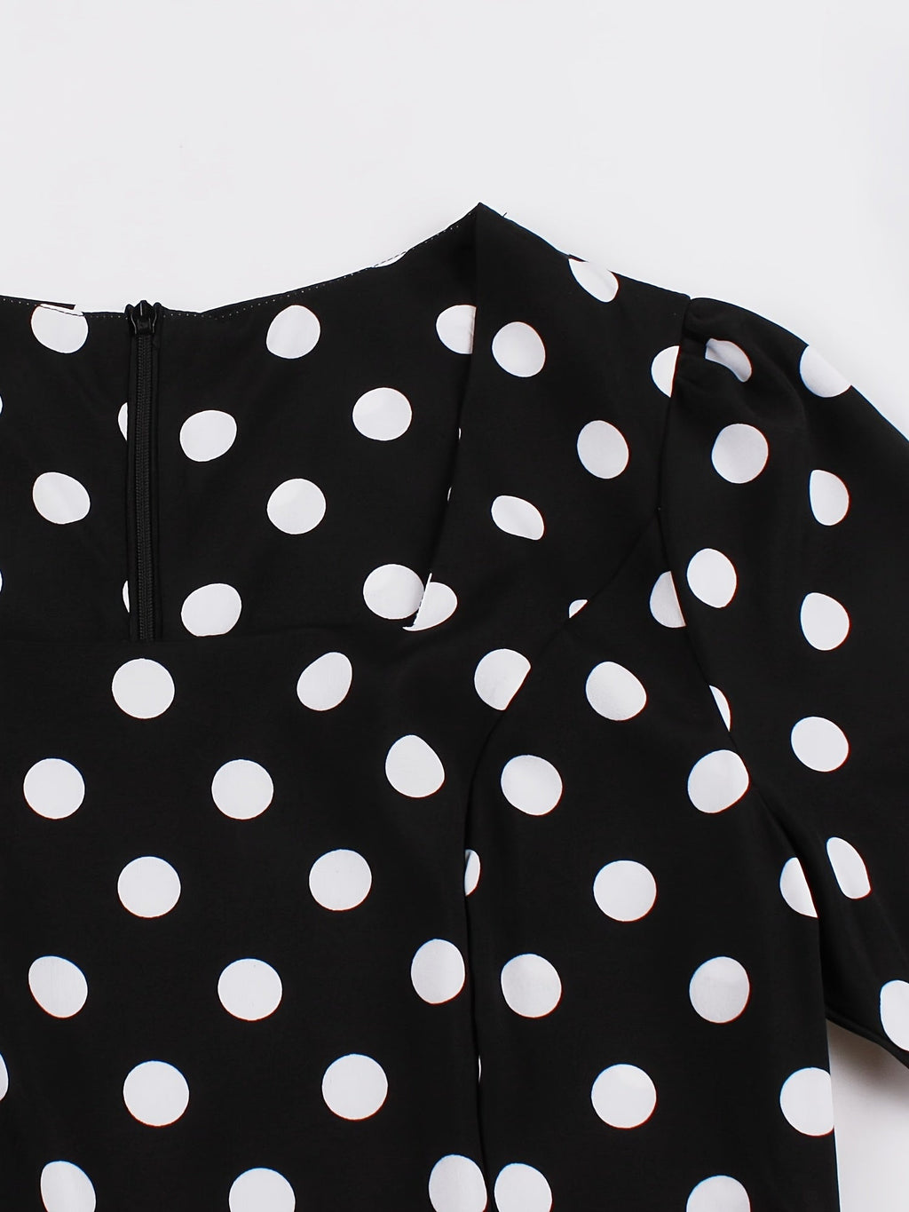 Elegant Comfortable Timeless Polka Dot Dress