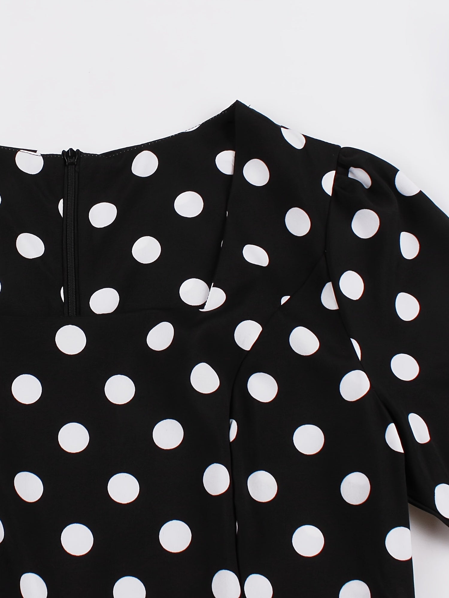 Elegant Comfortable Timeless Polka Dot Dress