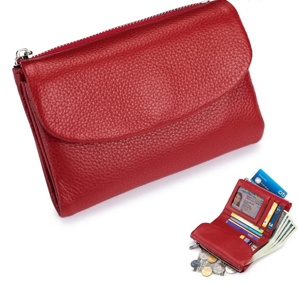 Elegant Leather Wallet Practical Organization