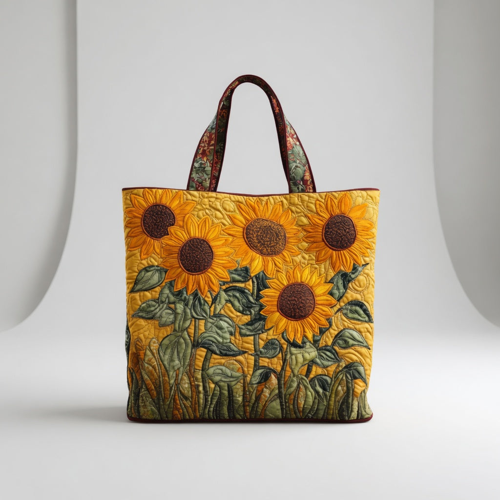 Artisan Tote Bag Sunflowers