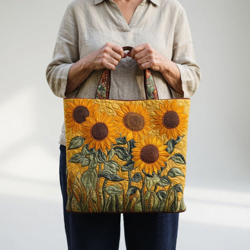 Artisan Tote Bag Sunflowers