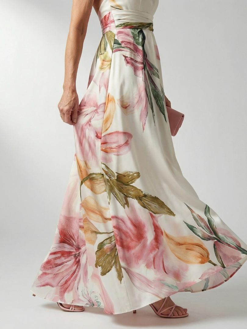 Lightweight Floral Maxi Dress