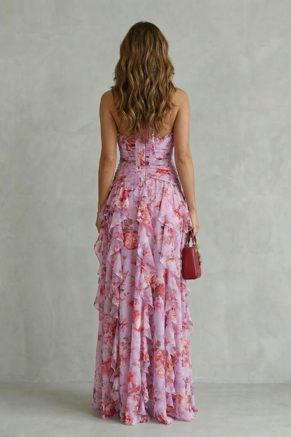 Elegant Halter Neck Maxi Dress