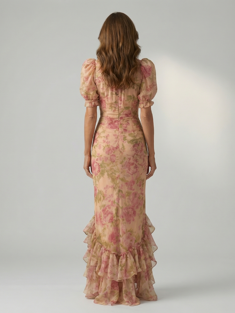 Soft High Neck Maxi Dress