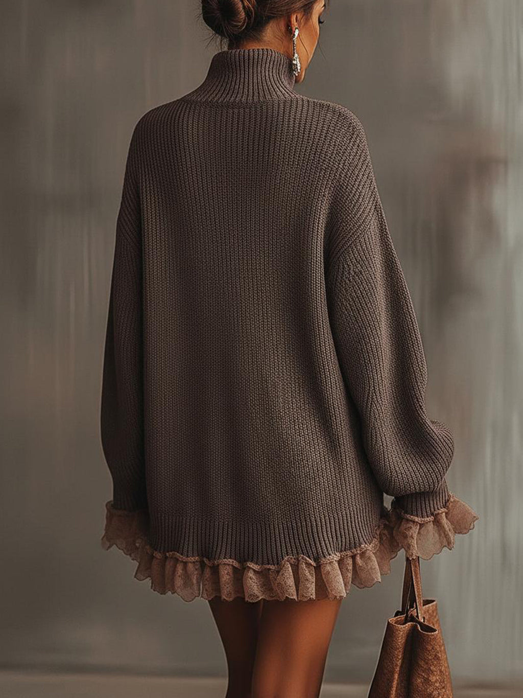 Warm Sweater Dress Everyday Elegance