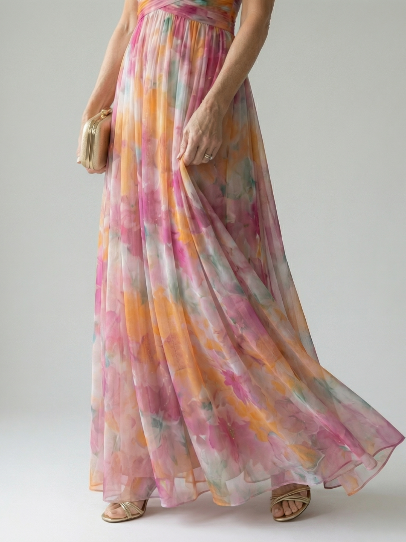 Soft Wrap Maxi Dress