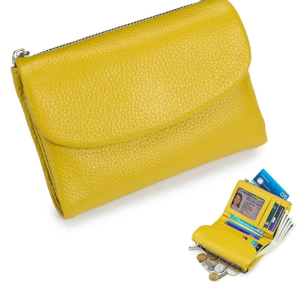 Elegant Leather Wallet Practical Organization