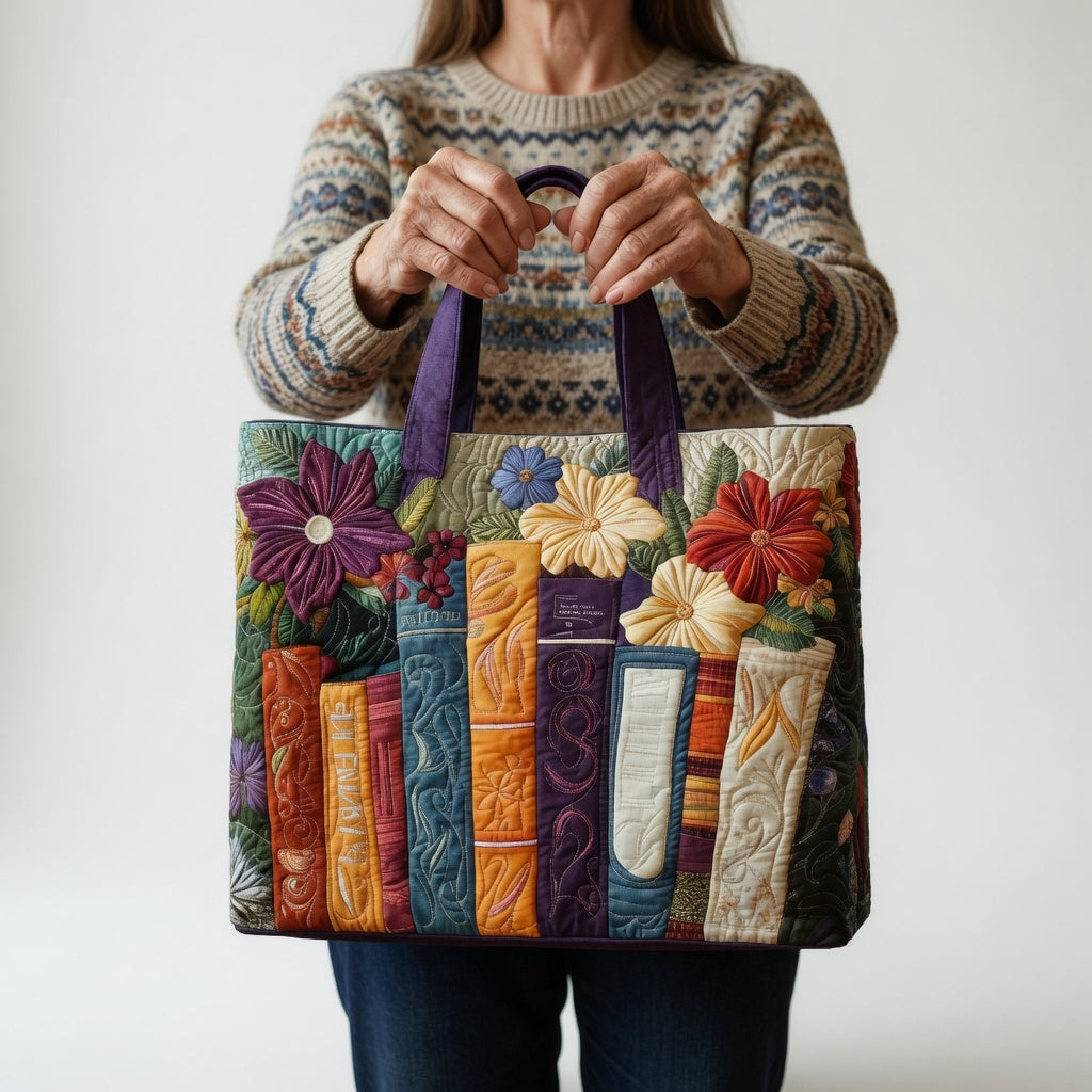 Artisan Tote Bag Book Lover