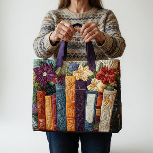 Artisan Tote Bag Book Lover