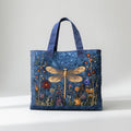 Artisan Tote Bag Golden Dragonfly