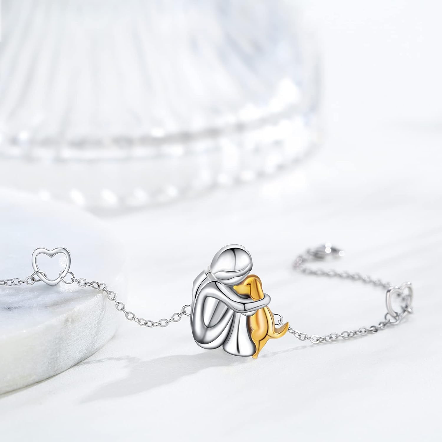 Bracelet with Dog Icon
