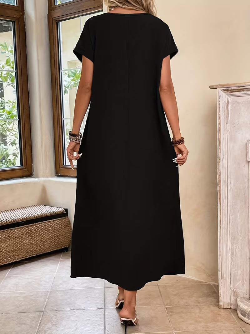 Elegant Minimalist Maxi Dress