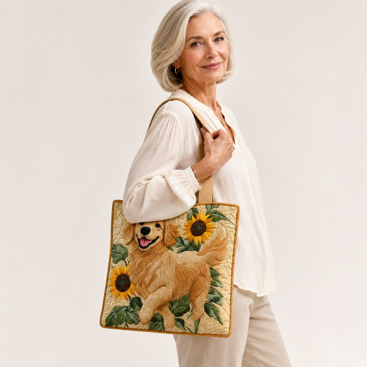Artisan Tote Bag Golden Retriever