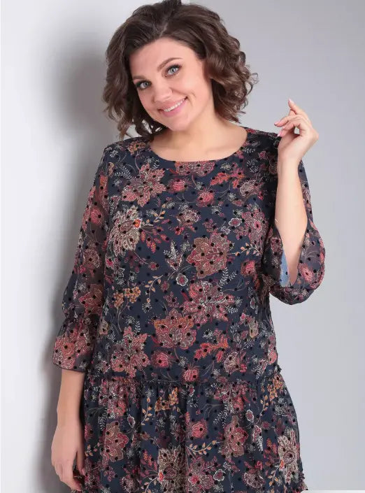 Elegant Floral Dress Timeless Style