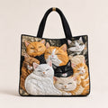 Artisan Tote Bag Sleeping Kittens