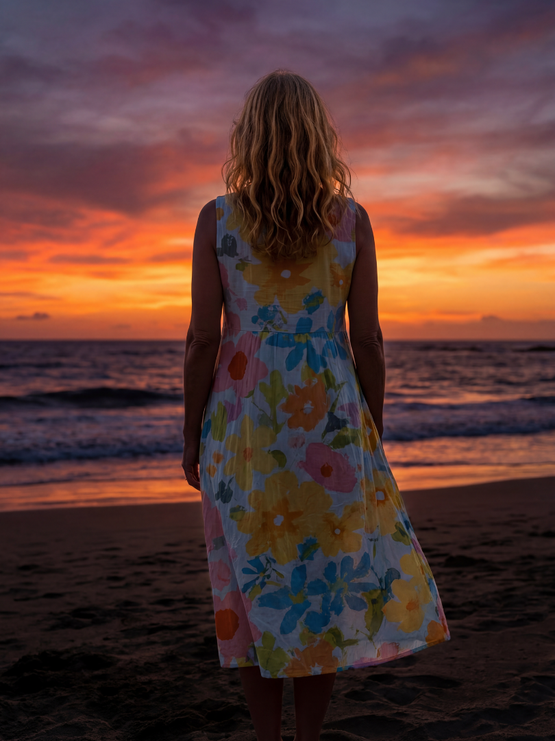 Textured Midi Dress