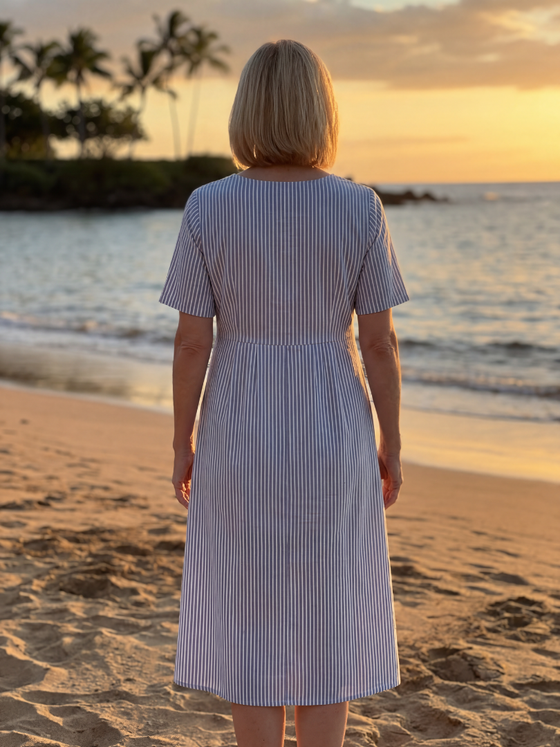 Casual Midi Dress - Anela