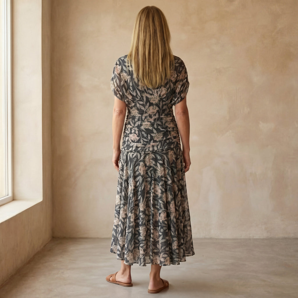 Curve Flattering Dress with Relaxed Fit