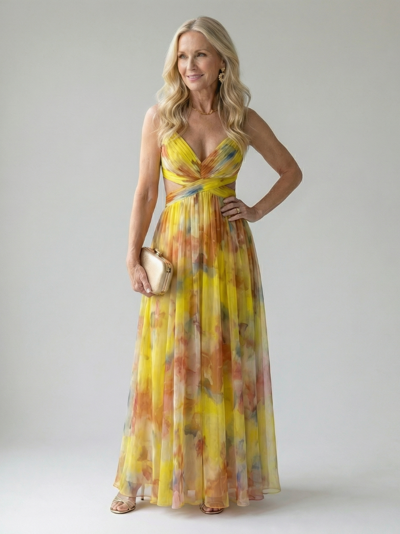Soft Wrap Maxi Dress