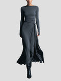 Flowy Dress Flattering Silhouette Elegance
